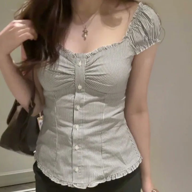 Erin Plaid Top