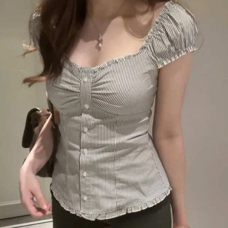 Erin Plaid Top